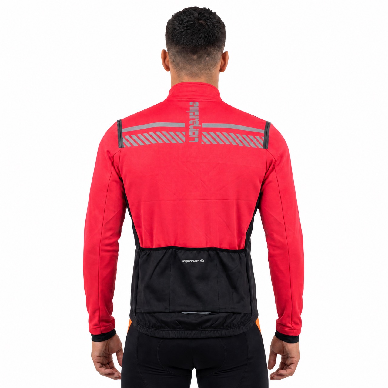 Veste de cyclisme à bordure en bande