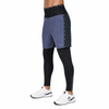 Pantalon 2 en 1 coupe-vent avec bande taille haute pour homme
