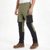 Pantalon cargo de sport pour hommes, pantalon de trekking à blocs de couleurs