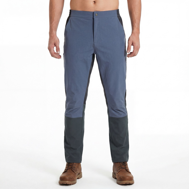 Pantalon de randonnée léger pour hommes, panneau en maille, pantalon de randonnée respirant