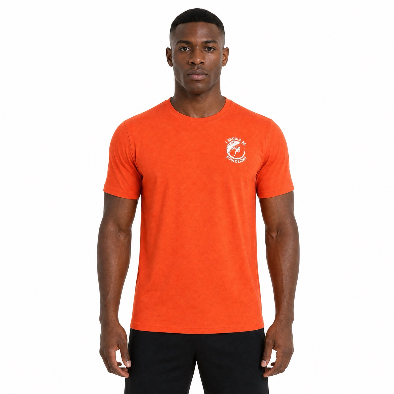 T-shirt à manches courtes pour hommes, escalade