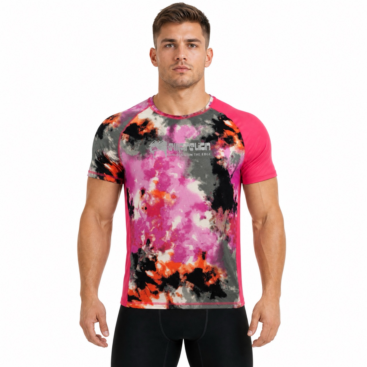 T-shirts d'escalade imprimés pour hommes