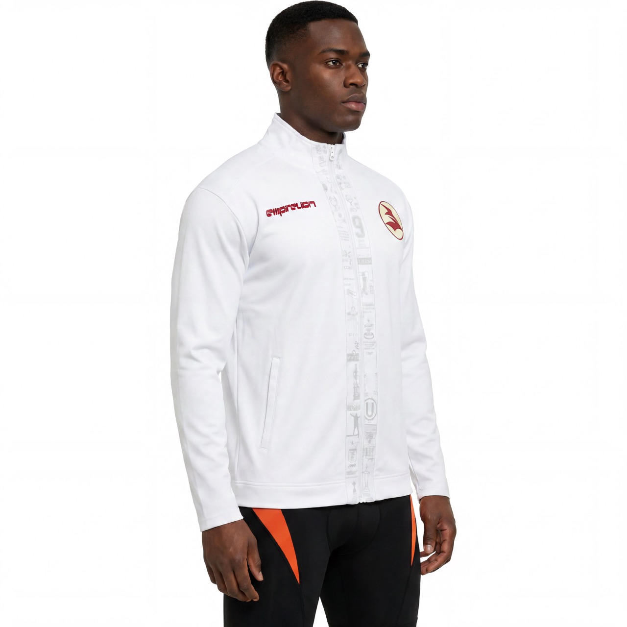 Veste de sport à terme de football pour hommes