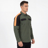 Hommes Trekking Randonnée Camping Pêche Marche Refroidissement Dos et Aisselles Vent Snaps Up Shoudler Panel Chemises