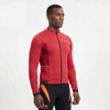 Veste de cyclisme coupe-vent avec panneau côtelé pour hommes, ensemble de 2 pièces