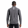 Veste de cyclisme d'hiver en polaire épaisse pour hommes