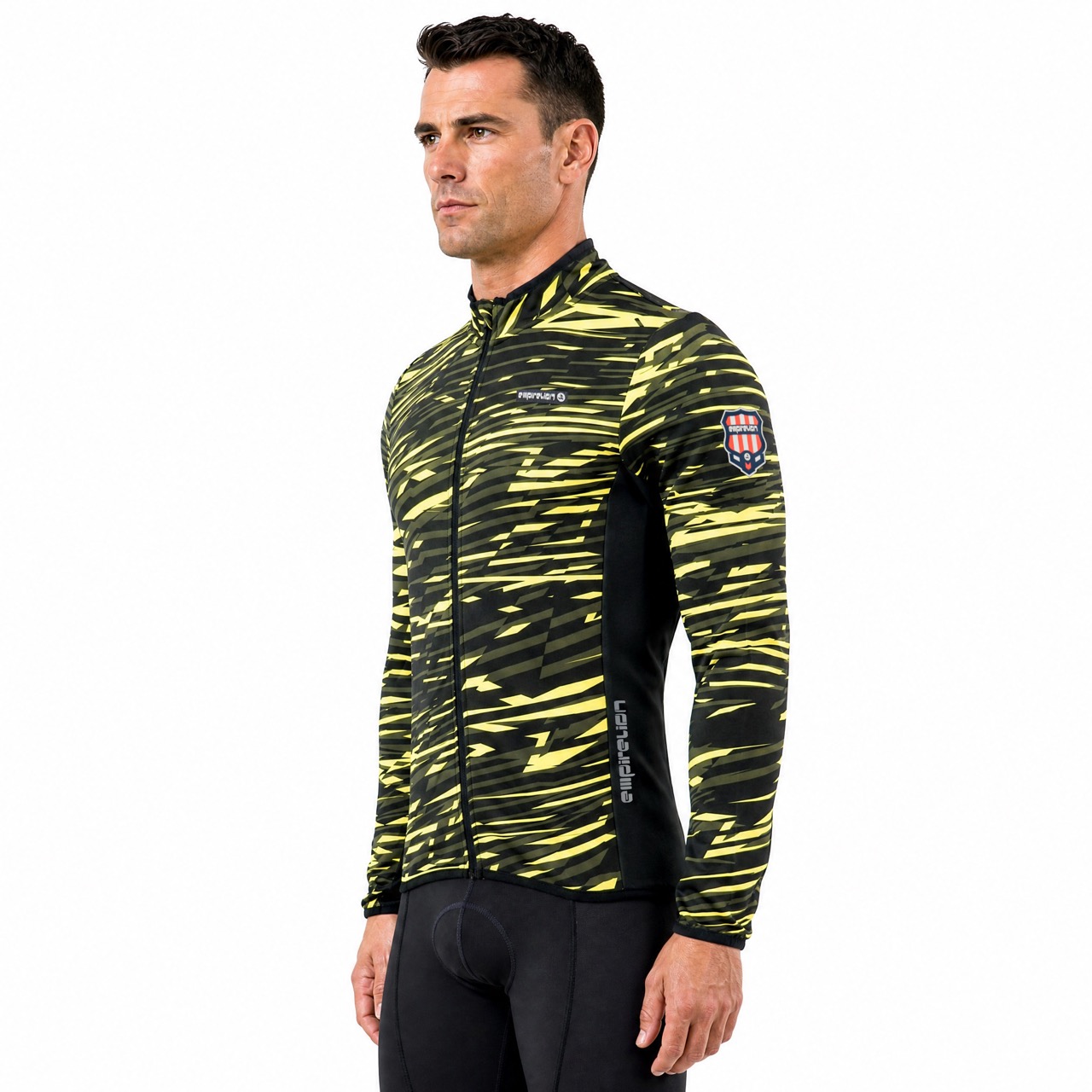 Veste de cyclisme à imprimé intégral