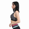 Femmes Raceback Dots Imprimez un soutien-gorge de gym