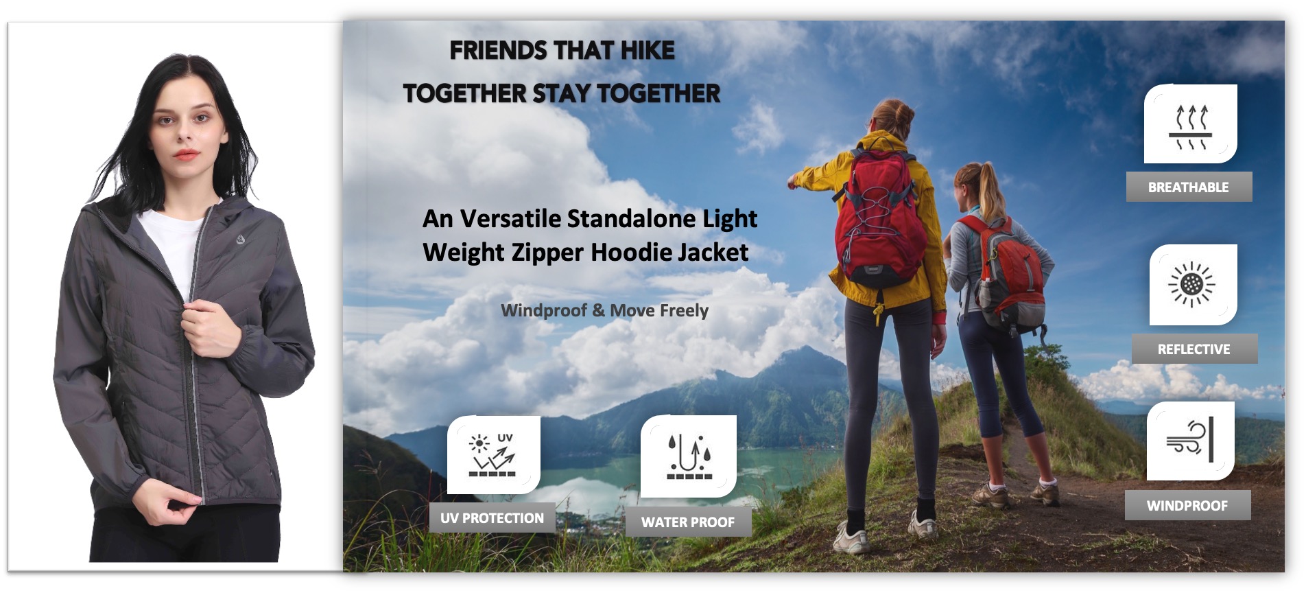 &Agrave; sweat &agrave; capuche l&eacute;g&egrave;rement poids l&eacute;ger