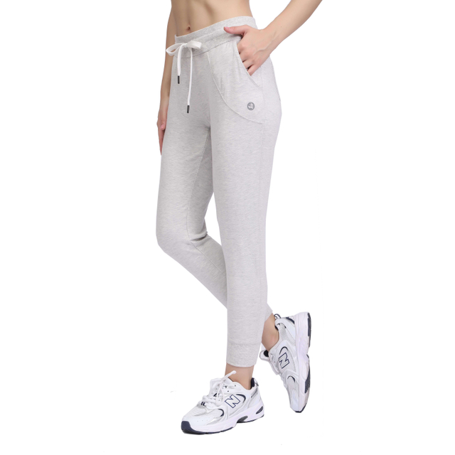 Pantalons de jogging athlétiques pour femmes Pantalons de survêtement avec cordon de serrage avec poches