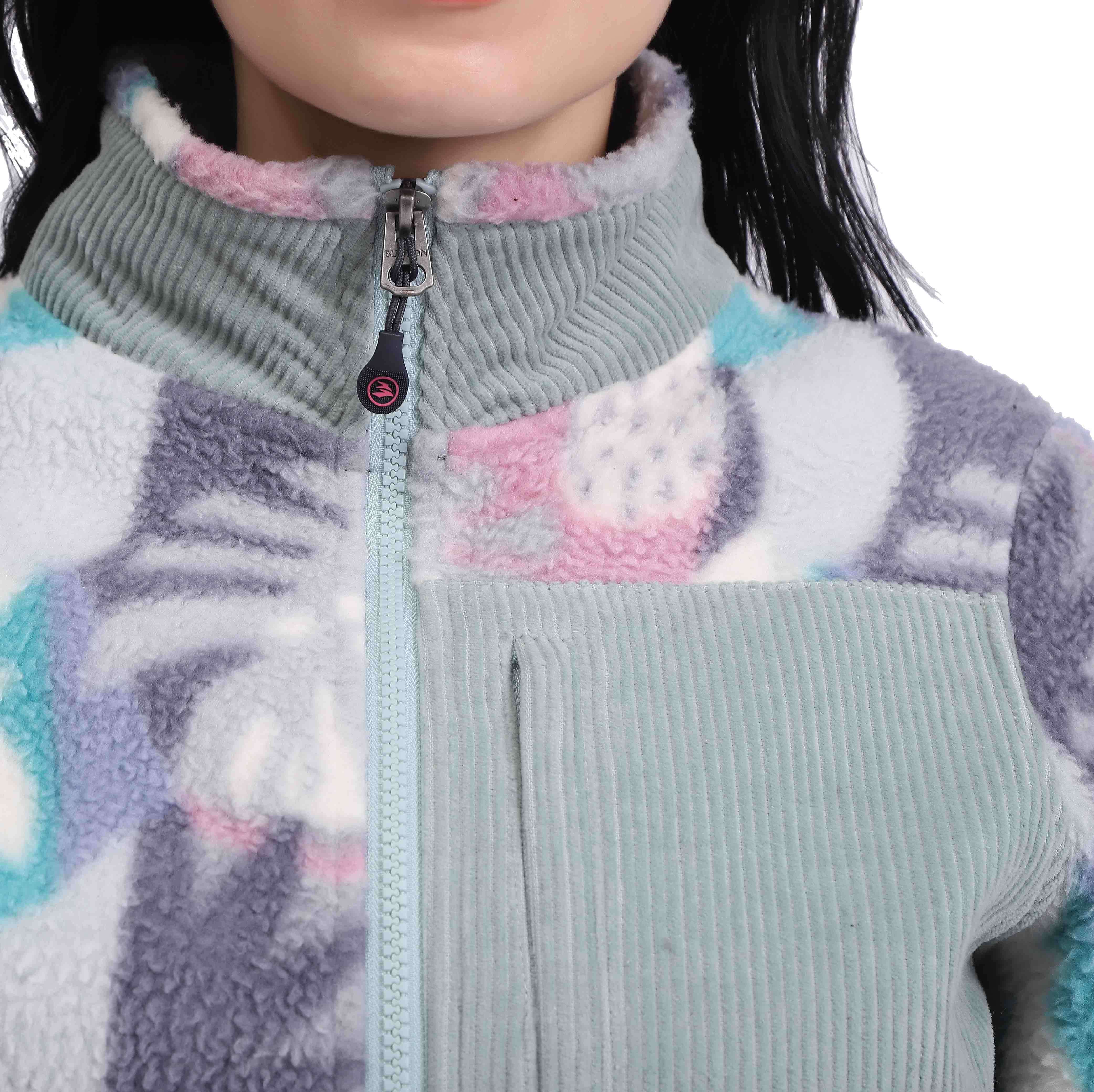 Poche en velours c&ocirc;tel&eacute;