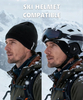 Casquette crâne coupe-vent résistante à l'eau, bonnet d'hiver Compatible avec un casque, chapeau anti-neige