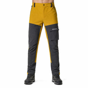 Pantalon de neige de randonnée pour hommes Pantalon de trekking à blocs de couleurs