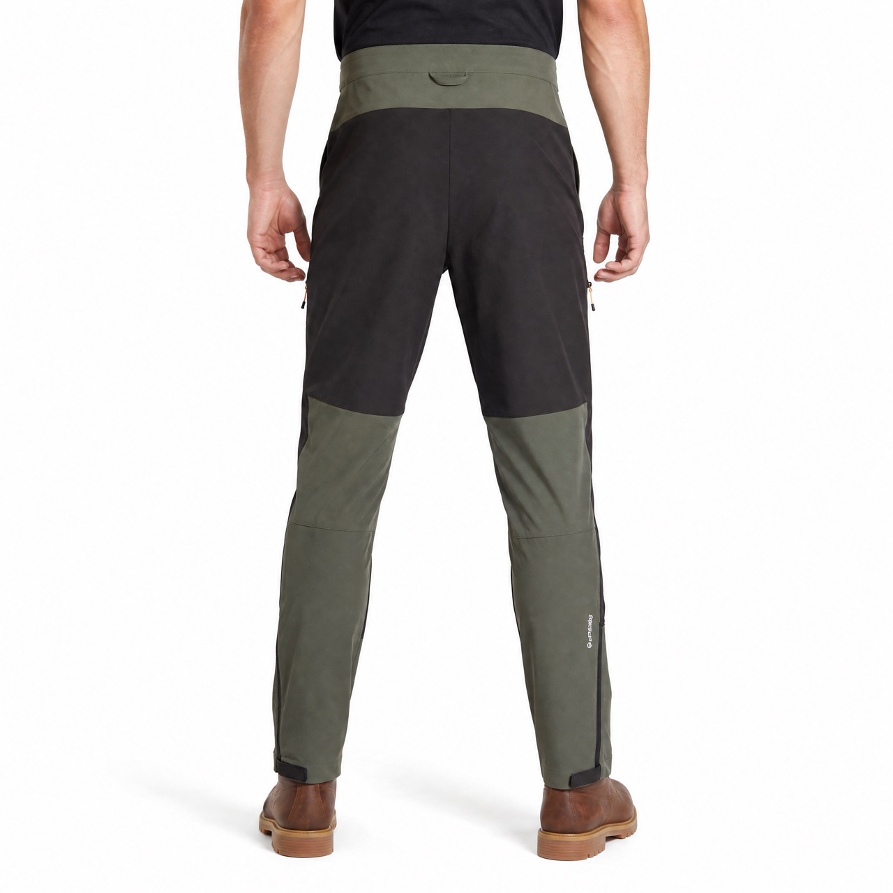Pantalon de randonnée et de trekking avec panneaux de taille réglables pour hommes