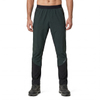 Pantalon actif avec ceinture élastique étirée pour hommes, blocs de couleurs, bordures réfléchissantes