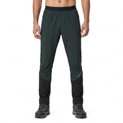 Pantalon actif avec ceinture élastique étirée pour hommes, blocs de couleurs, bordures réfléchissantes