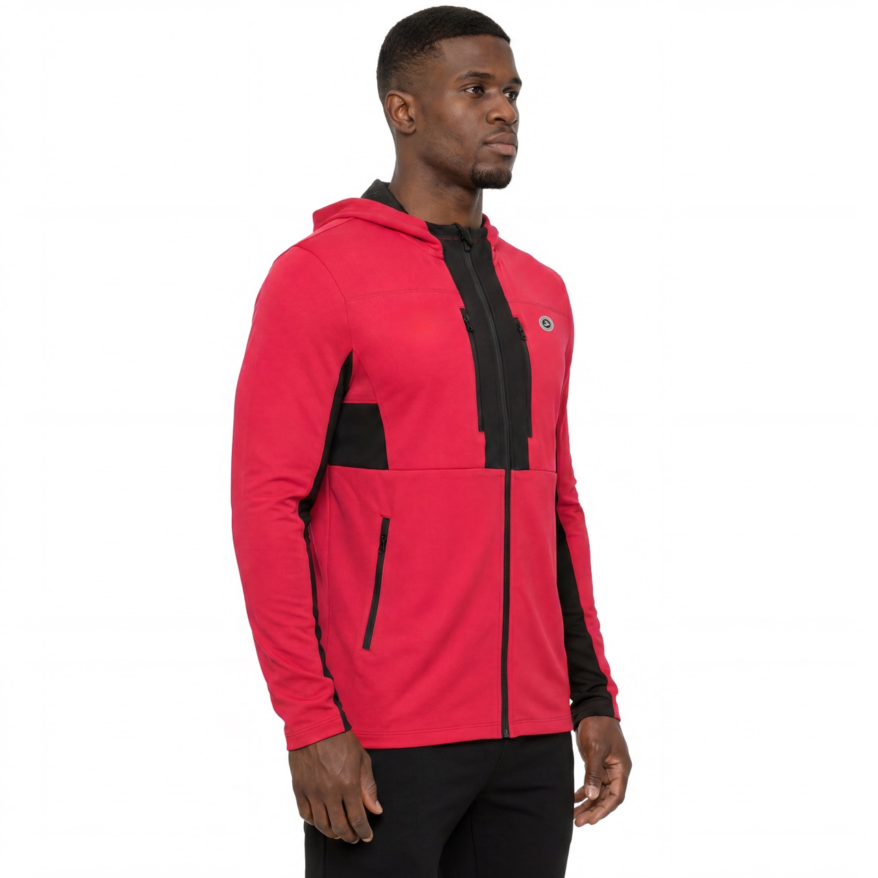 Sweat à capuche zippé pour randonnée, alpinisme, alpinisme, course à pied, athlétique, poids moyen