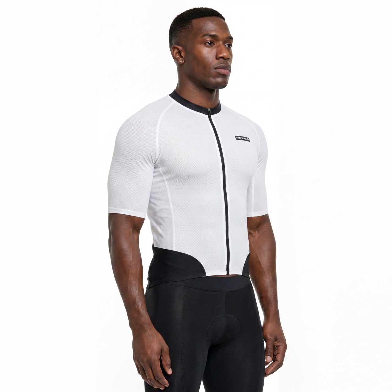 Maillot de cyclisme léger en maille d'été