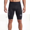 Short de cyclisme à panneau en maille pour hommes
