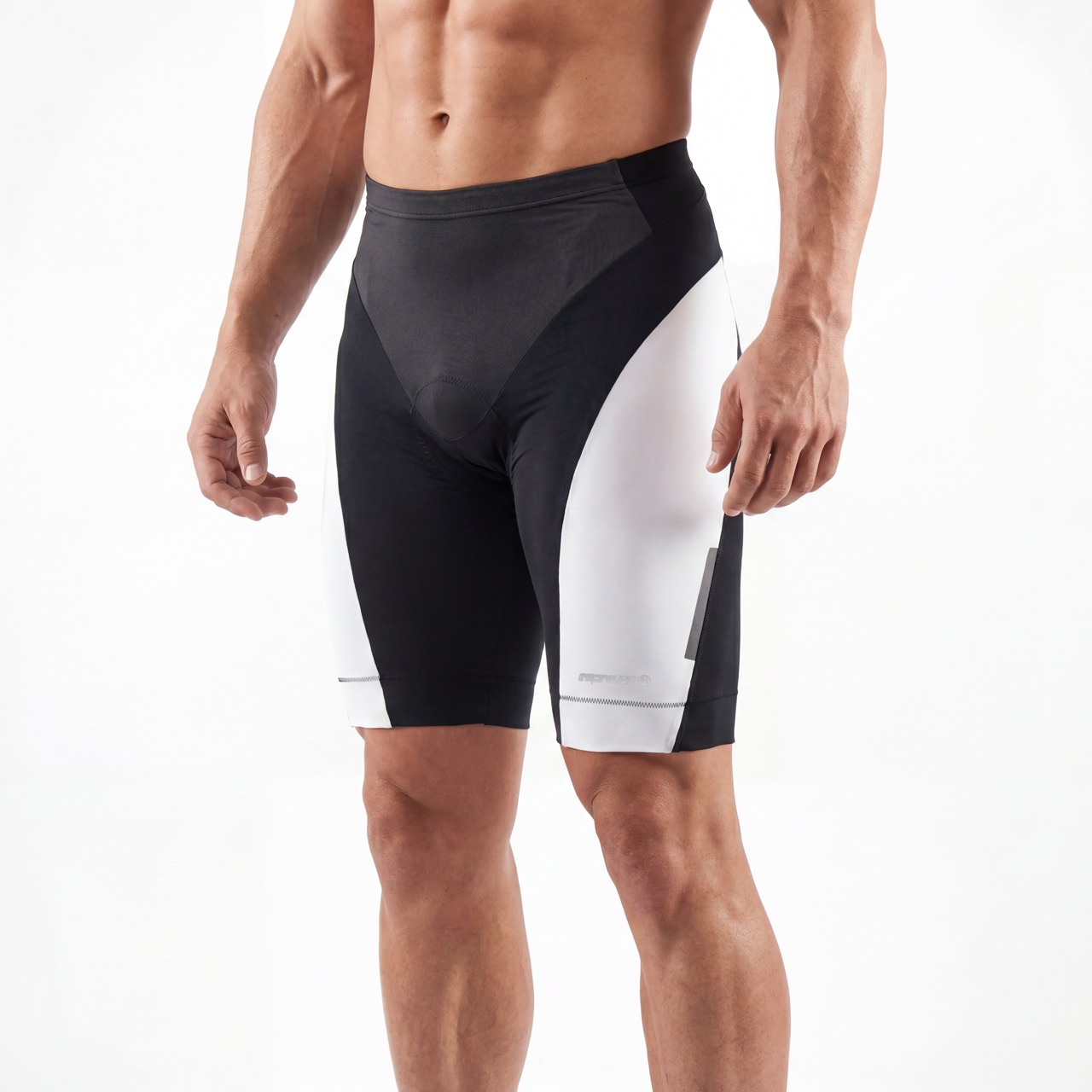 Short de cyclisme à blocs de couleurs pour hommes