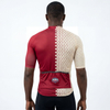 Maillot de cyclisme à manches courtes imprimé intégral