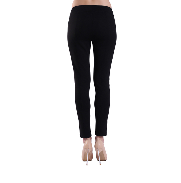 Femmes Stretch-on Pull-On décontractée Ponte Pan Pant Legging Slim ou Bootcut