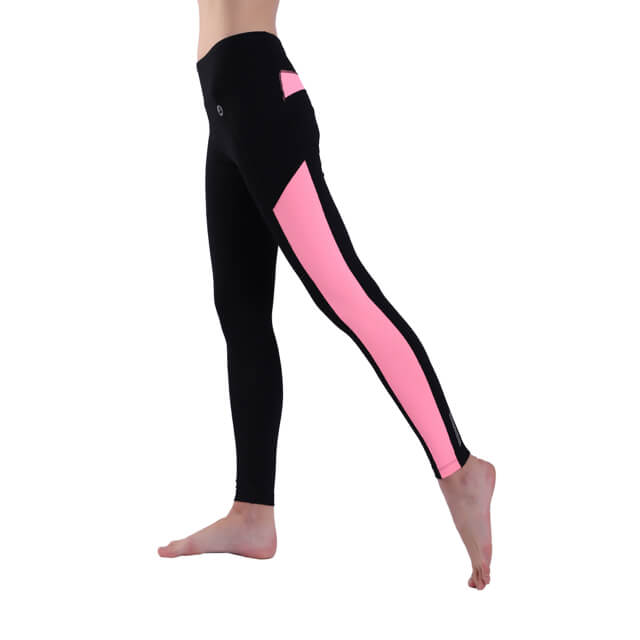 Pantalons de yoga de compression pour femmes Leggings d'entraînement à taille haute 