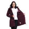 Cordon d'hiver pour femmes Ardemas de manteau de corne mignon chaud mignon