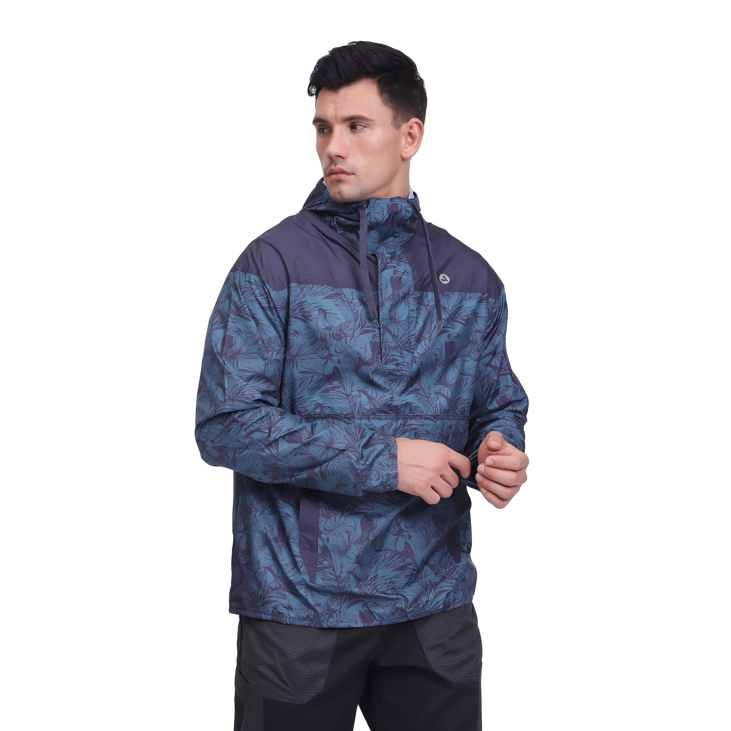 Vestes coupe-vent élégantes à imprimé camouflage pour hommes