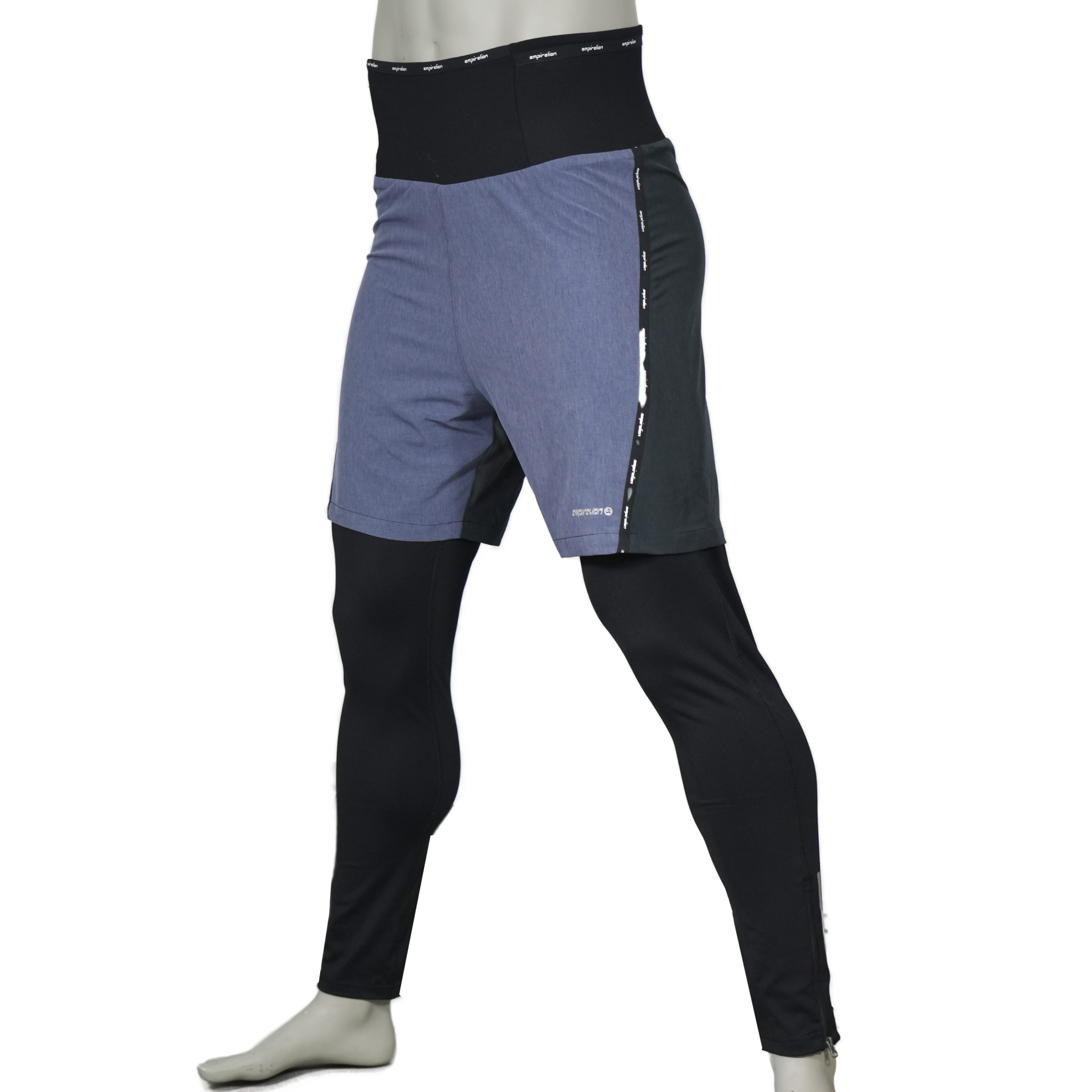 Mens Wind Proof High Waist Bâle Bâle 2 en 1 Pant