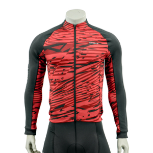 Veste de cyclisme de blocage de couleur pour hommes