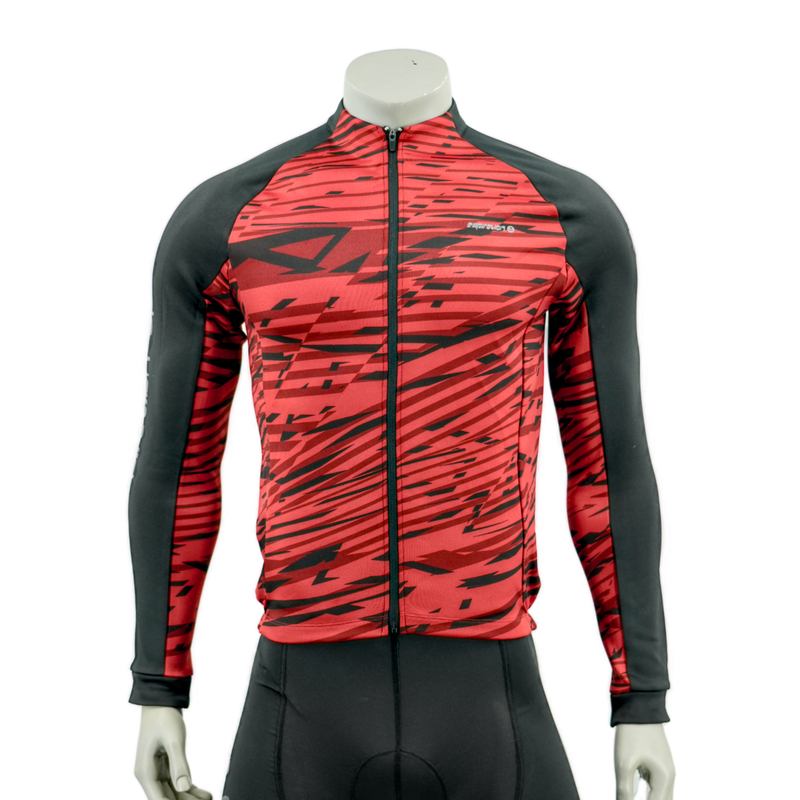 Veste de cyclisme de blocage de couleur pour hommes