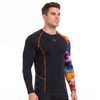 VMTR Hauts à manches longues à blocs de couleurs pour hommes