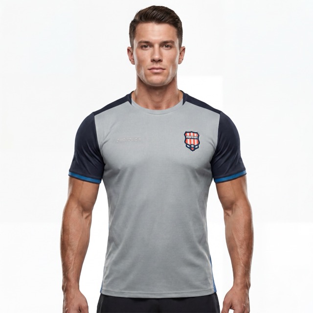 T-shirts color block hauts d'équipe de football 