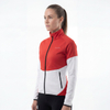 Veste de sport à panneau de blocs de couleurs pour femmes