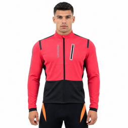 Veste de cyclisme à bordure en bande