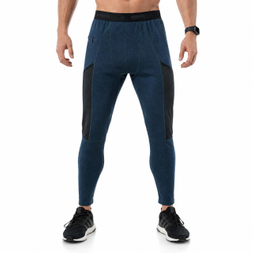 Pantalon à blocs de couleur en laine mérinos pour hommes