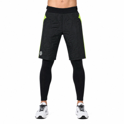 Pantalon matelassé extérieur coupe-vent pour hommes, couche de base 2 en 1, taille réglable