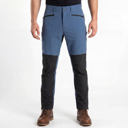 Pantalon de randonnée à ouverture zippée sur tout le côté pour homme Pantalon de neige à blocs de couleurs