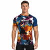 T-shirts d'escalade imprimés pour hommes