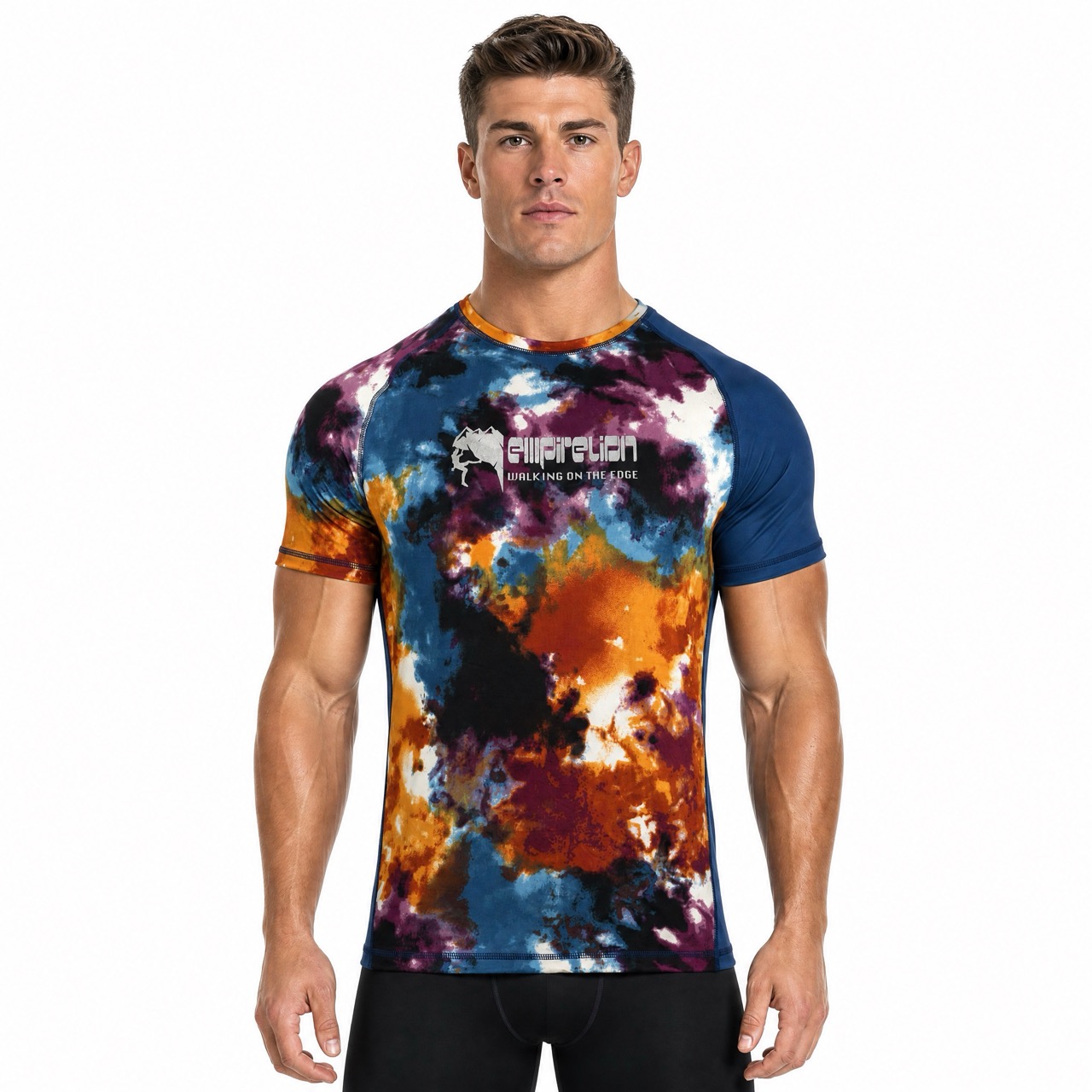 T-shirts d'escalade imprimés pour hommes