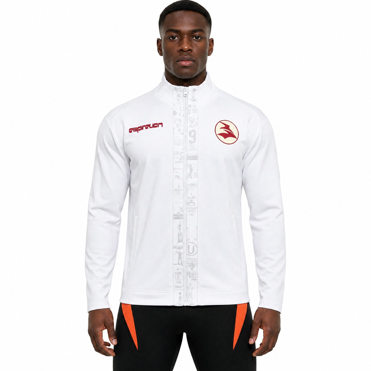 Veste de sport à terme de football pour hommes