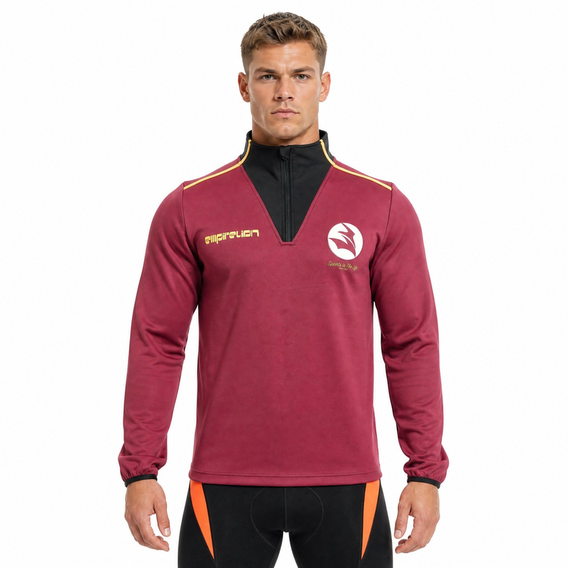 Veste de sport à demi-zip color block Term pour hommes