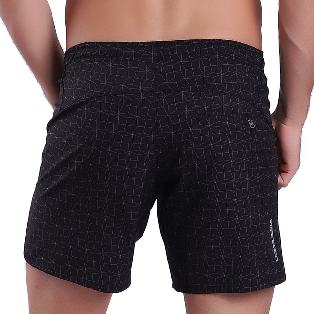 Trunks de performance sportive masculine Running Yoga Fitness Training Walking Shorts