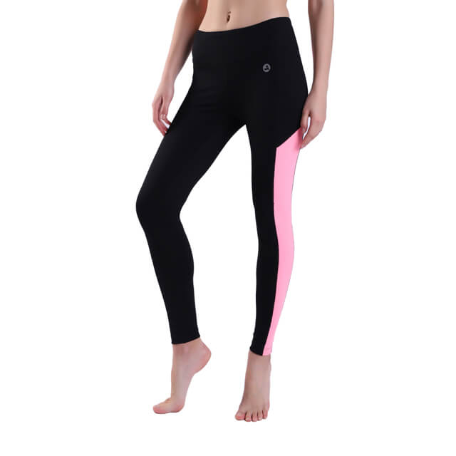 Pantalons de yoga de compression pour femmes Leggings d'entraînement à taille haute 