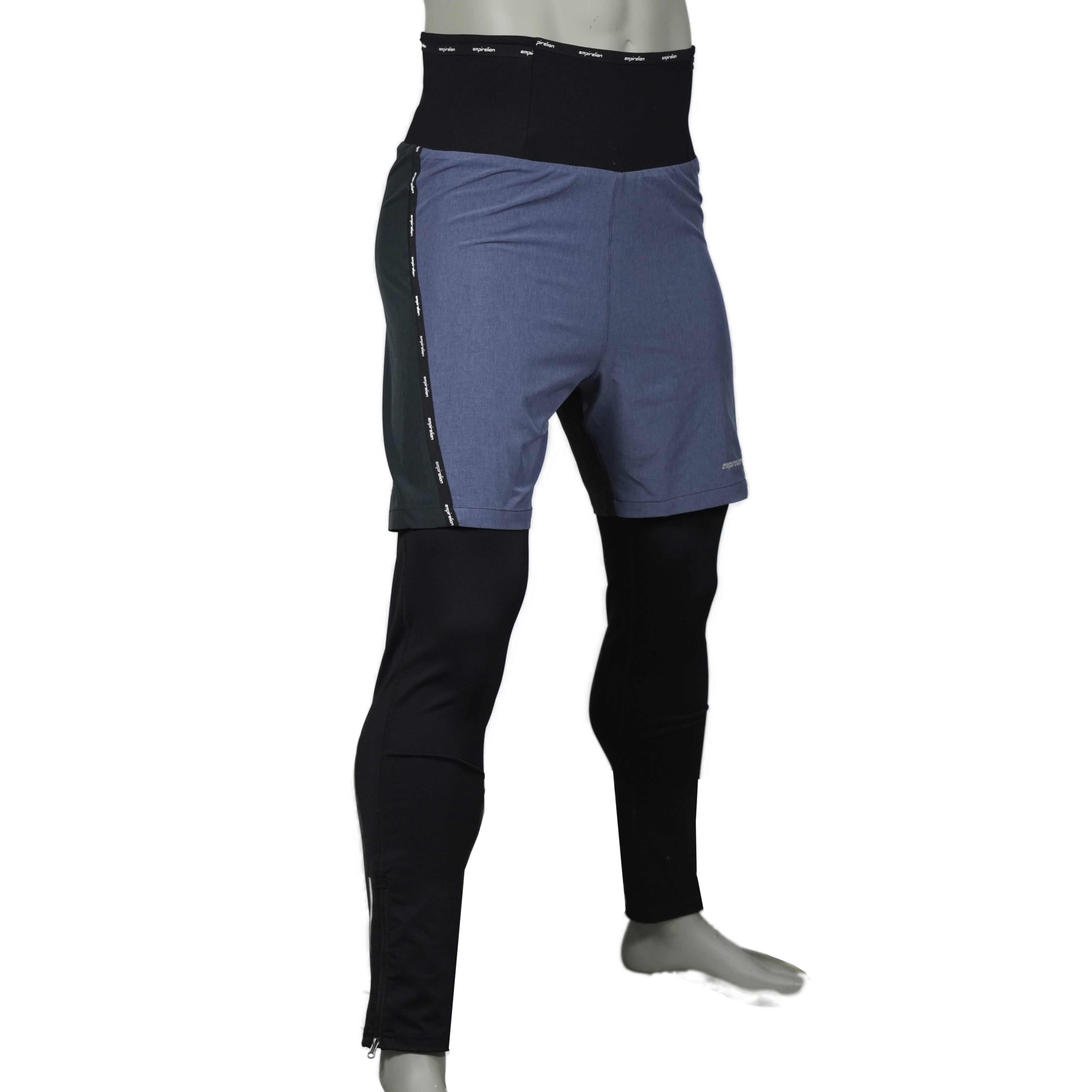 Mens Wind Proof High Waist Bâle Bâle 2 en 1 Pant