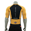 Raglan Bloc de couleur à manches courtes Jersey de cyclisme de poche scellée réfléchie