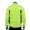 Veste de vélo de pluie enduit de vent pour hommes