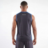 Gilet avec logo de l'équipe de football à blocs de couleurs pour hommes