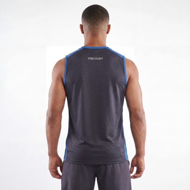 Gilet avec logo de l'équipe de football à blocs de couleurs pour hommes